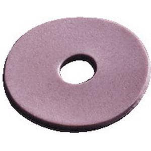 Torbot Colly-Seel Super-thin Disc with 1/2" Starter Hole, 2" OD Round, White - Box of 10