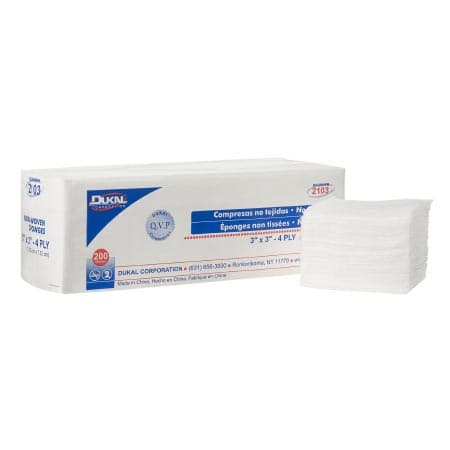 Dukal Clinisorb 4-Ply Square Nonwoven Sponge - Image 5