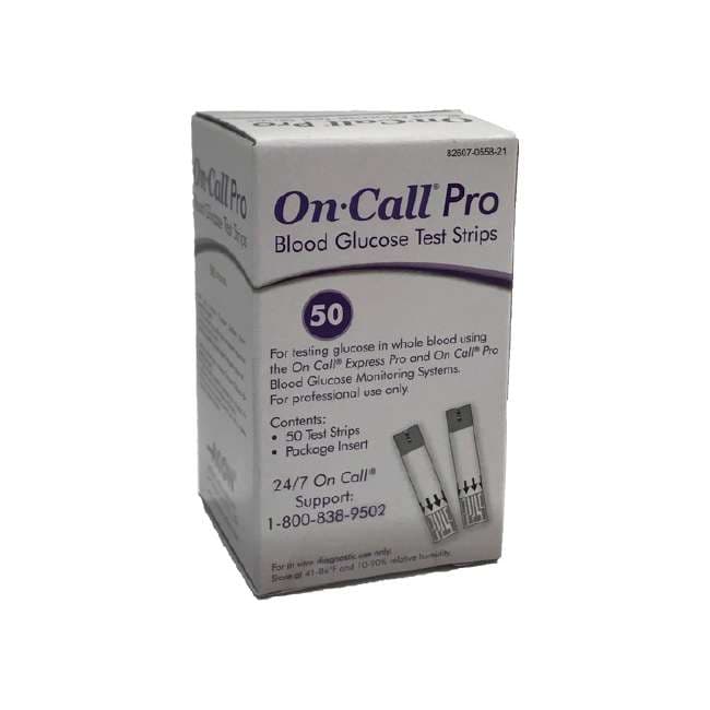 On Call Pro Blood Glucose Test Strips