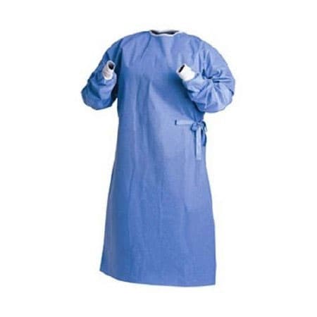Cardinal Health Astound Non-Reinforced Surgical Gown with Towel, Large, Blue - Case of 20