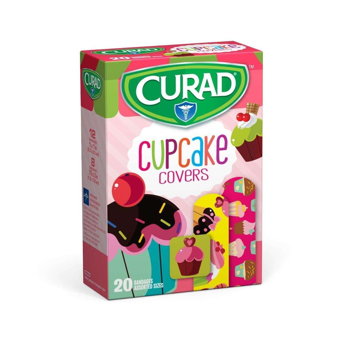 Curad Cupcake Cover Bandages - Case of 480 - Image 1