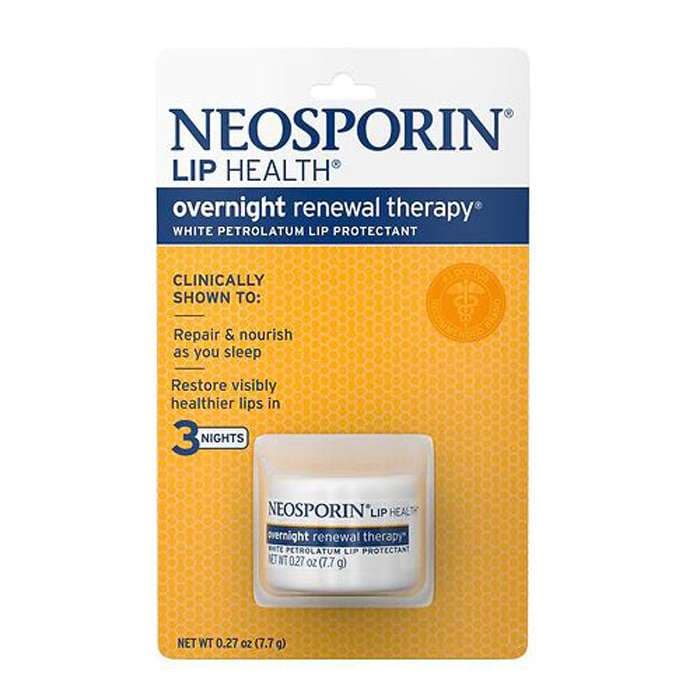Neosporin Lip Health Overnight Renewal Therapy Lip Protectant