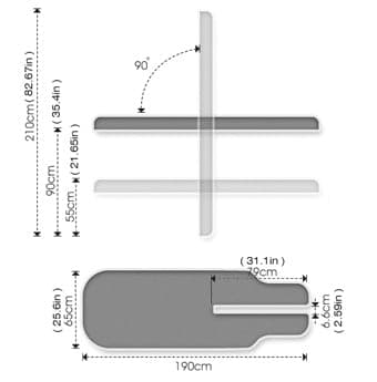 Everyway4All CA190 Tiltima 1-section tilt table - Image 6