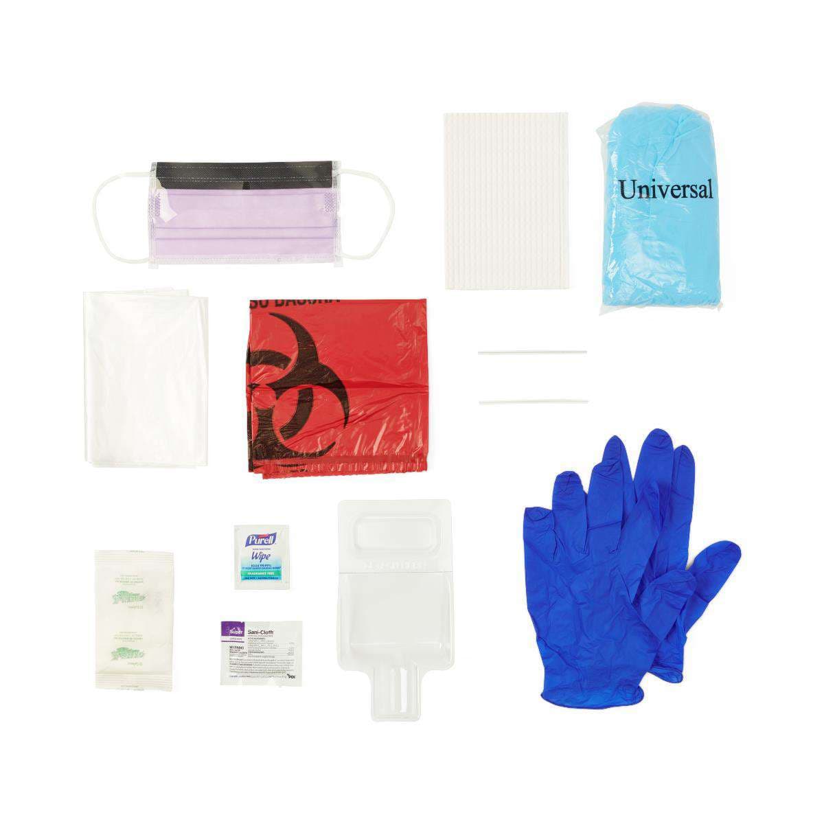 Medline Biohazard Spill Kit - Image 1