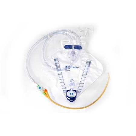 Dover Hydrogel Coated Latex Coude Tip Foley Catheter Tray - Image 1