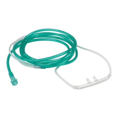 Sunset Healthcare Nasal Cannula Green Over Ear 15 LPM NonSterile - Image 1