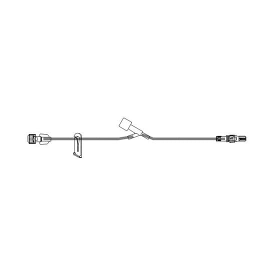 McKesson IV Extension Set Without Filter, Slide Clamp - Image 1