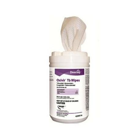 Medline Oxivir TB Disinfectant Wipe, White - Image 1