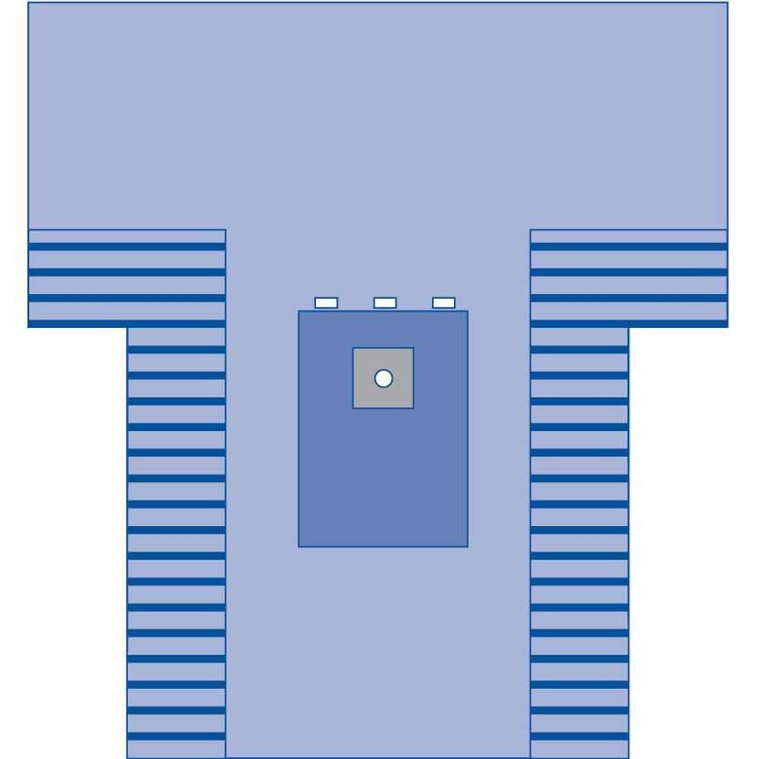 Medline Sterile Extremity T-Drape - Image 1