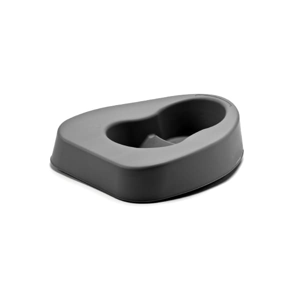 Durafit Contoured Bariatric Bedpan, Mauve, 15 L x 12-3/4 W x 3-1/2 H Inch - Case of 20 - Image 1