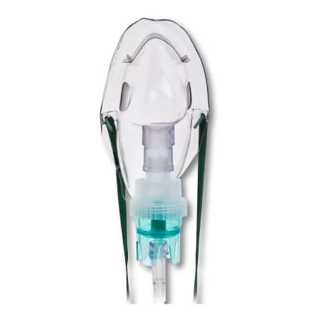 Up-Draft II Opti-Neb Handheld Nebulizer Kit Aerosol Mask Delivery Large Volume 7 Foot Oxygen Tube Length - Image 1