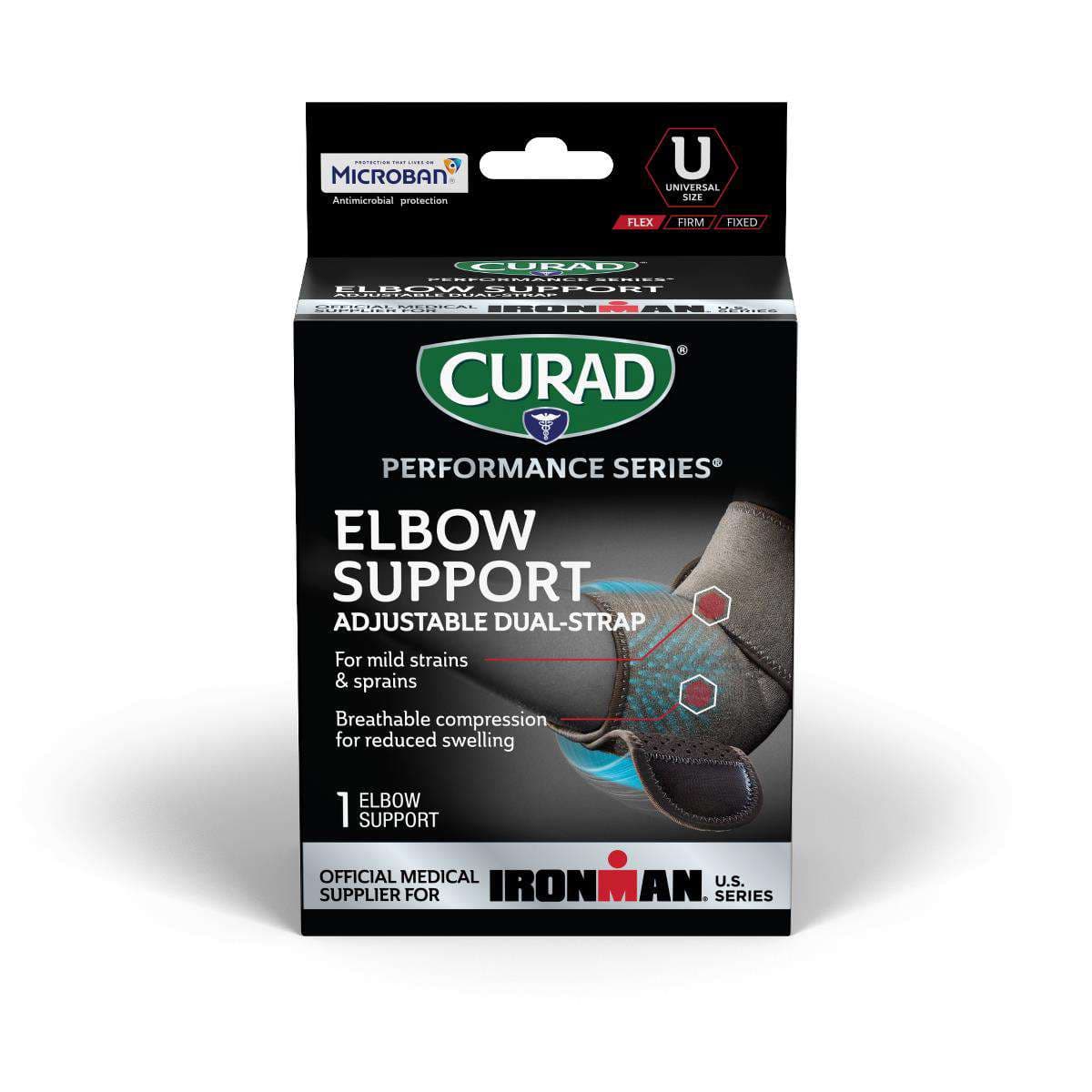 Curad Performance Series Ironman Wraparound Elbow Support