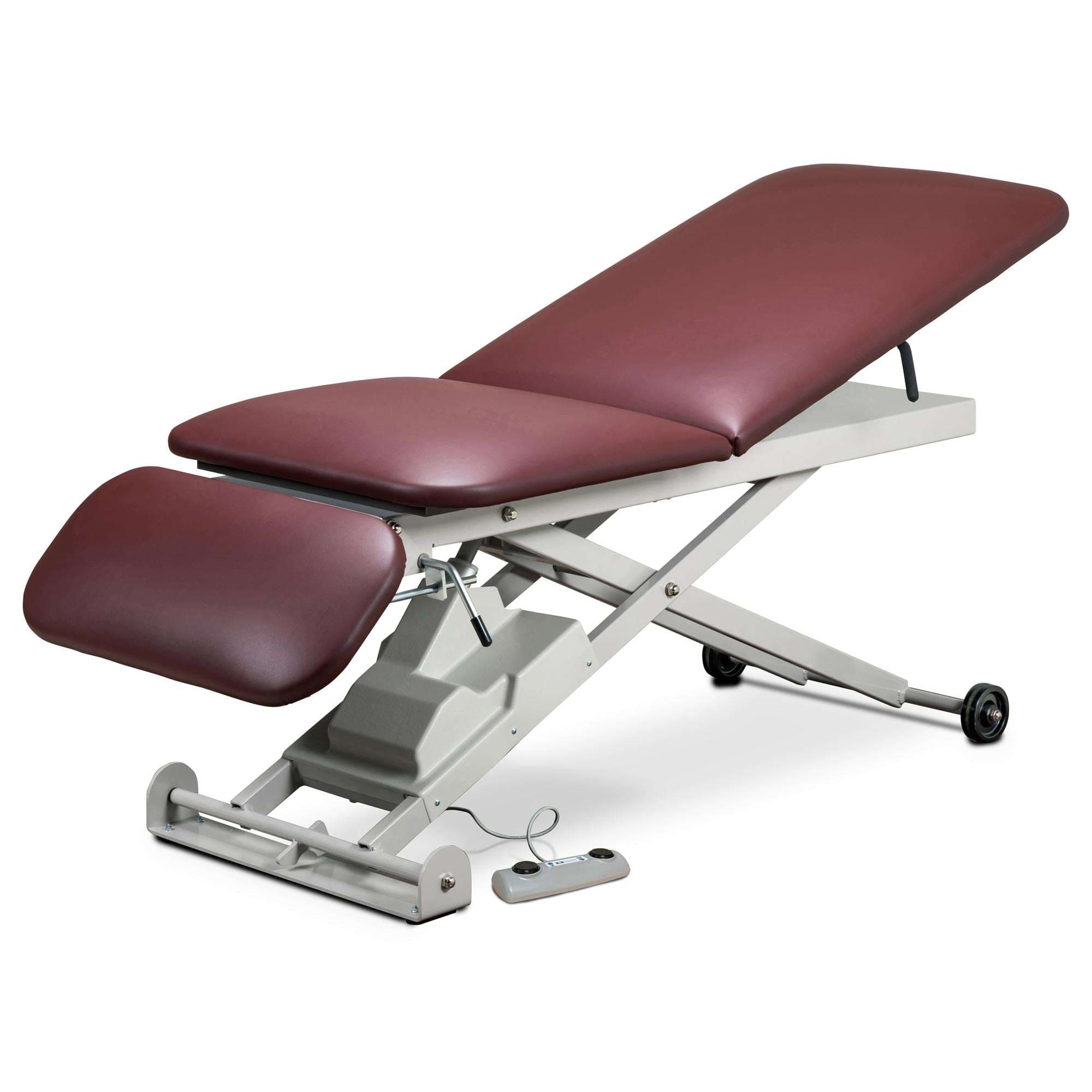 Clinton E-Series power table with adjustable backrest and drop section - Image 4