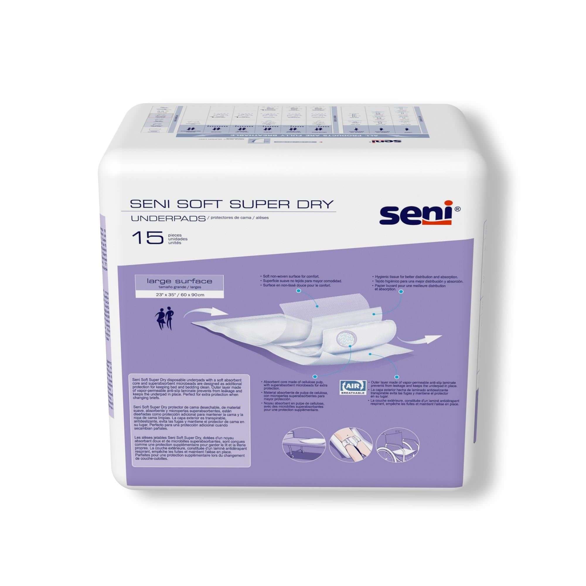 Seni Soft Super Dry Underpad - Image 4