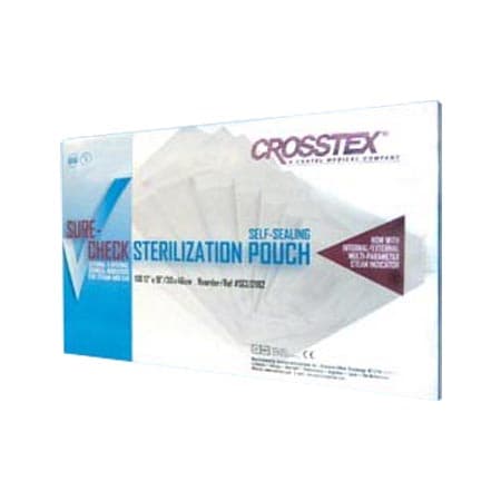 Crosstex Sure-check Sterilization Pouches