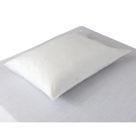 Medline Pillowcase White 20 W x 29 L Inch Disposable - Case of 100 - Image 1