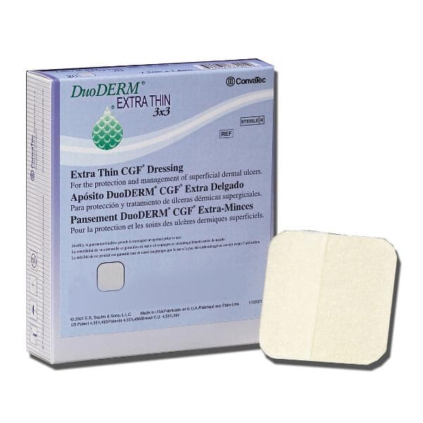 DuoDERM Extra Thin Hydrocolloid Dressing, Beige