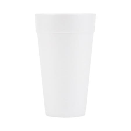 Solo Drinking Cup White Without Graduations Without Handle Hot and Cold - Image 1