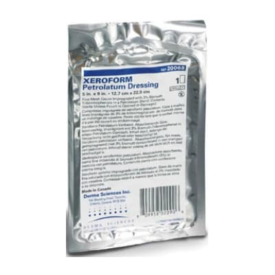 Derma Xeroform Petrolatum Impregnated Dressing