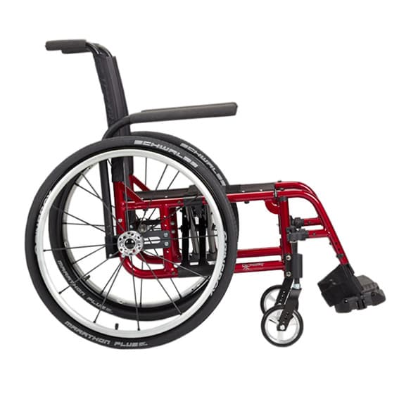 Ki Mobility Catalyst 5 ultralight folding manual wheelchair - Image 3