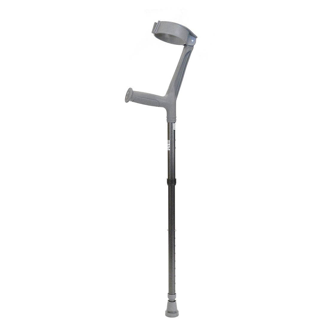 Walk Easy adult forearm folding articulated crutches with 4” full cuff (pair)