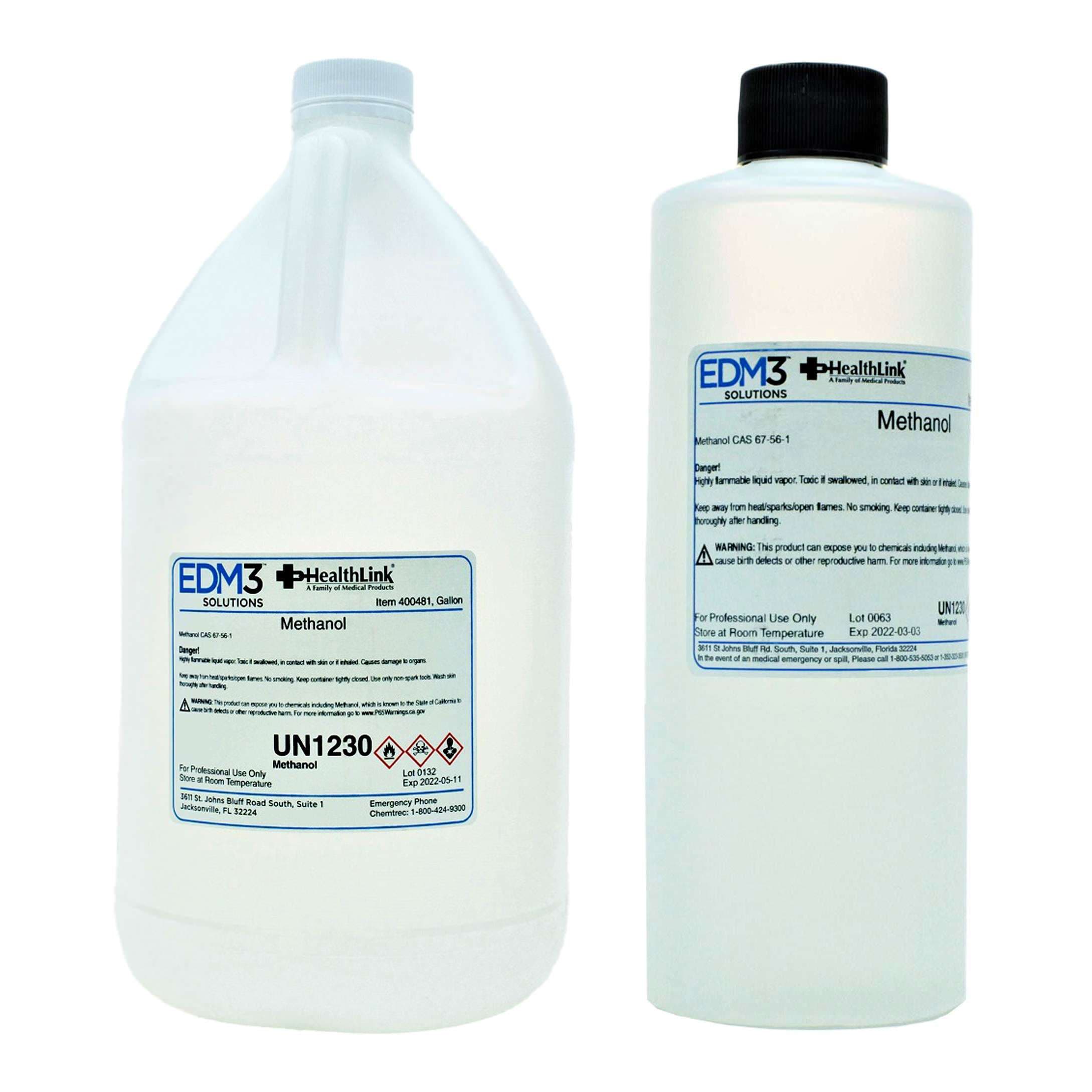 EDM 3 LLC Methanol ACS Grade 100% Chemistry Reagent