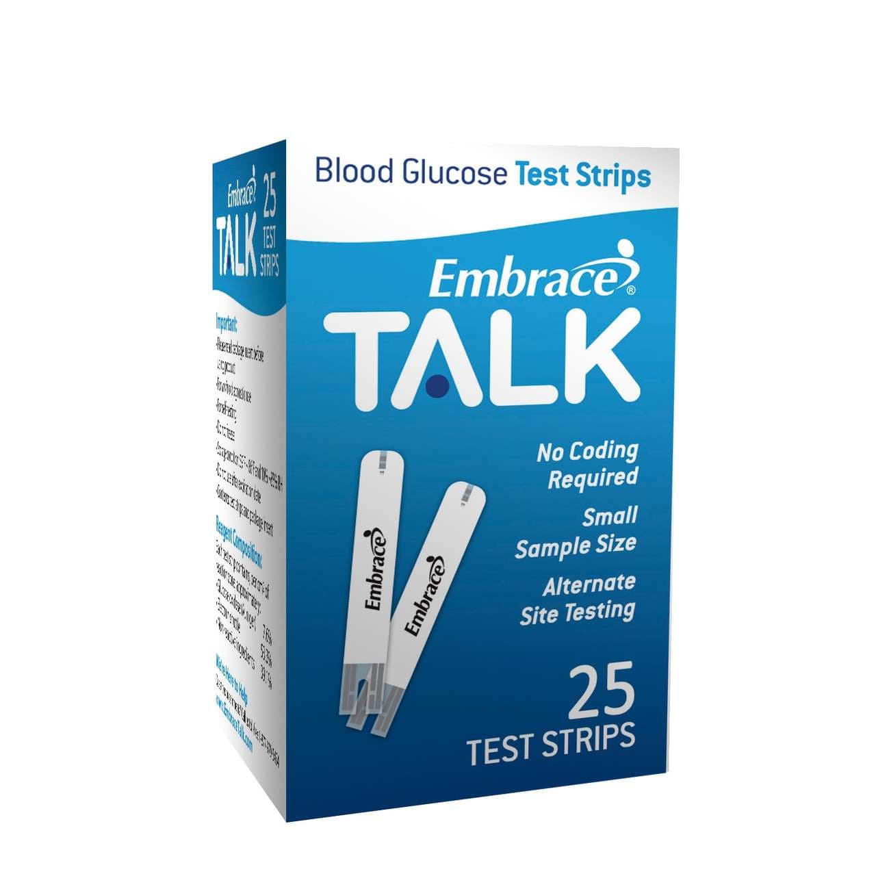Embrace TALK Test Strips - Box of 25