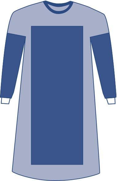 Medline SMS Poly Reinforced Gown - Image 2