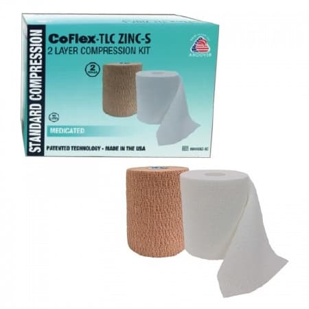 CoFlex TLC Zinc Two-Layer Standard Compression Bandage - Image 1