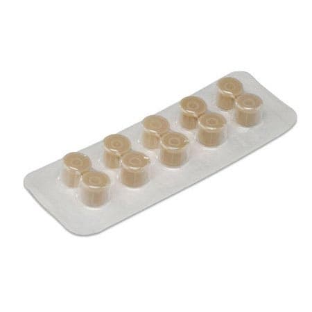 Monoject Polyolefin Plastic Syringe Tip Caps