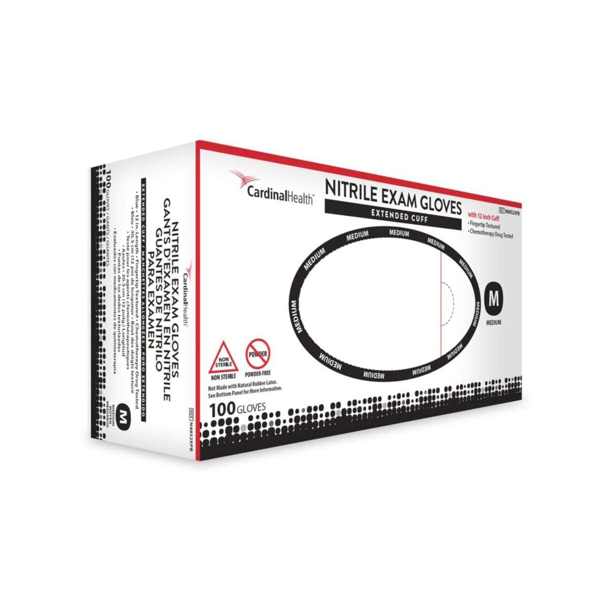 Esteem Extended Cuff Nitrile Powder-Free Exam Gloves - Image 2