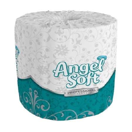 Angel Soft Professional Series Toilet Tissue White 2-Ply Standard Size Cored Roll - Image 1