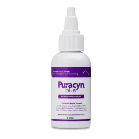 Puracyn Plus Professional Wound Irrigation Solution with Twist Top Bottle, 2 oz - Image 1