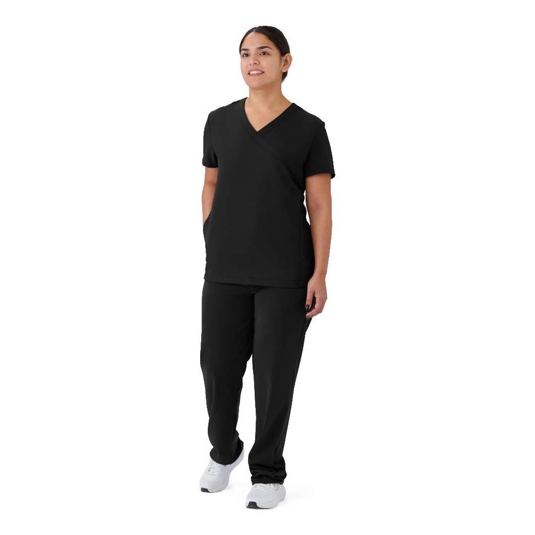 Medline Staten AVE Women's Yoga-Style Scrub Top