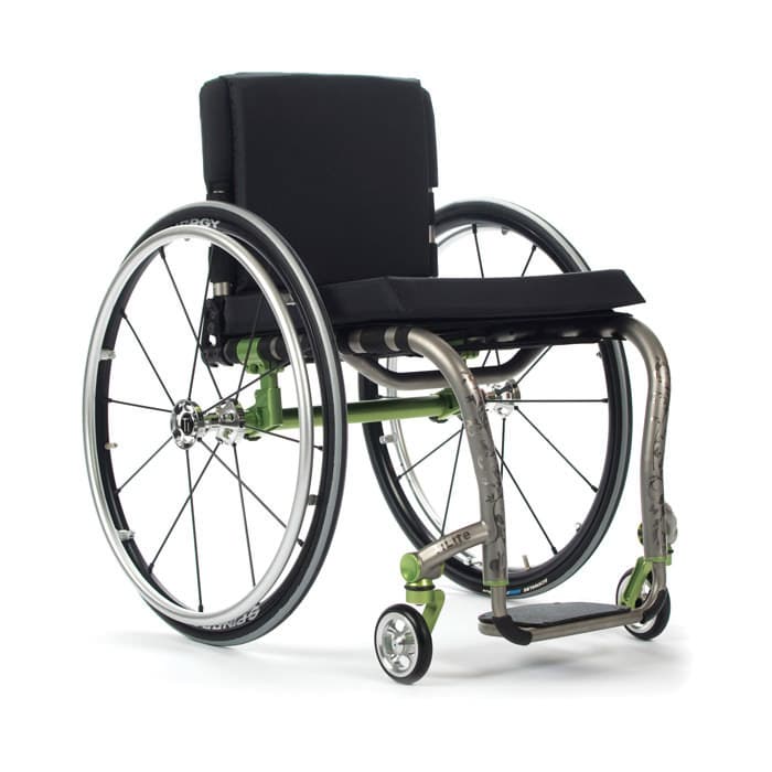 TiLite ZRA series rigid ultralight wheelchair