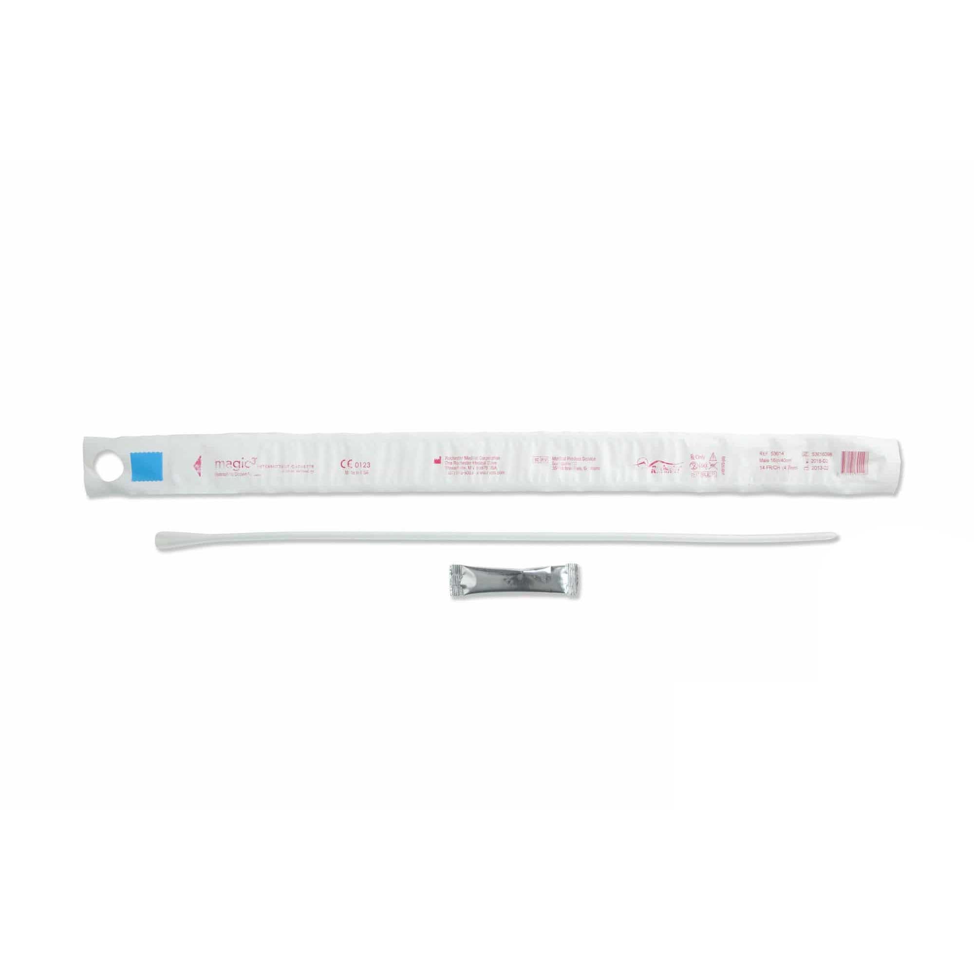 MAGIC3 Hydrophilic Intermittent Catheter for Male, Straight Tip - Image 1