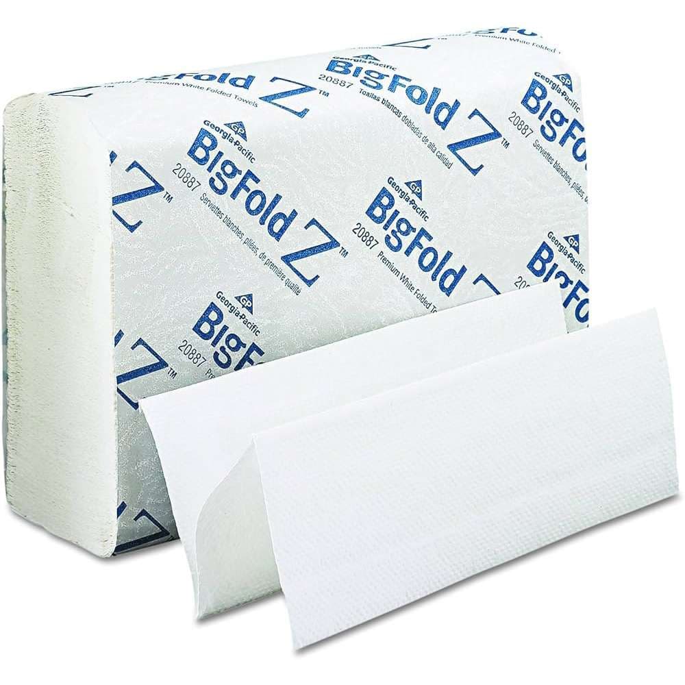 Pacific Blue Ultra 1-Ply Z-Fold Paper Towel - Case of 10