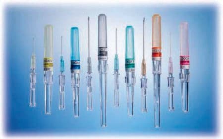 Safelet Peripheral IV Catheter ETFE, 22 Gauge