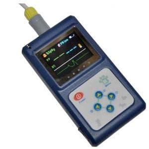 Simpro Veterinary Use Handheld Pulse Oximeter with External Probe and USB Connectivity