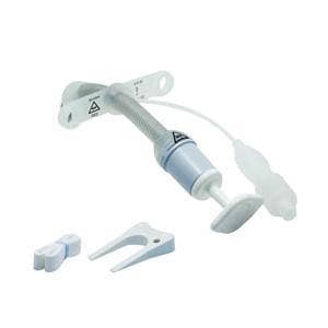 Smiths Bivona Flextend TTS Pediatric V Neck Flange Tracheostomy Tube, Size 3.5 - Image 1