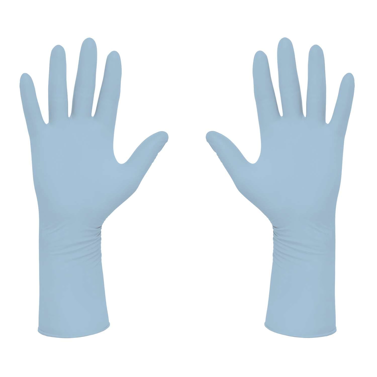 Halyard Purezero HG3 Light Blue Sterile Nitrile Gloves