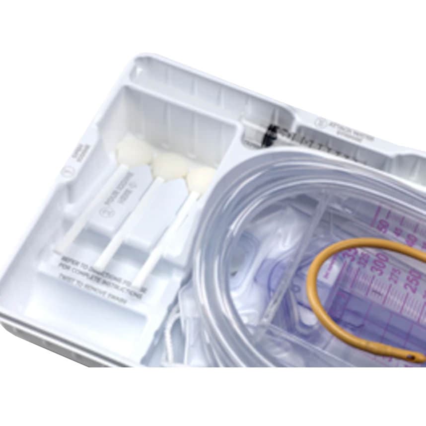 Lubri-Sil I.C. Temperature-Sensing Foley Catheter Tray and Urine Meter - Image 1