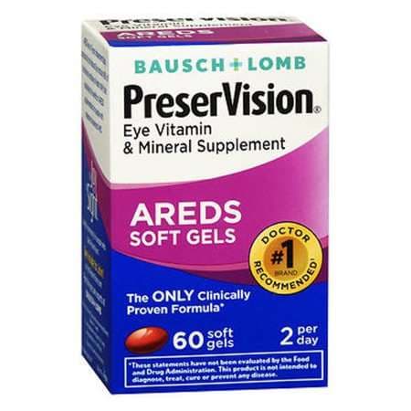 PreserVision Multivitamin Supplement Softgels, 226 mg - Box of 60 - Image 1