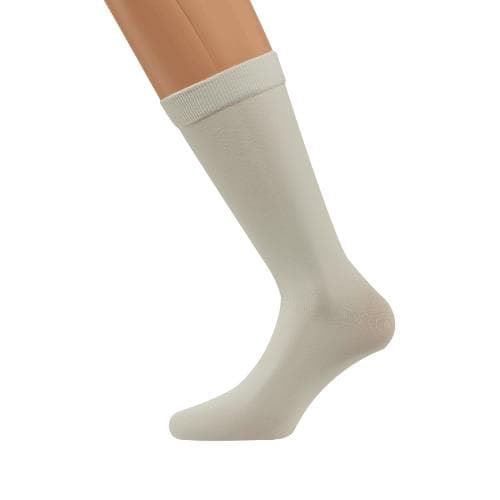 Juzo White Full Foot Knee High Stocking Ulcer Liner, Small - Pair of 2 - Image 1