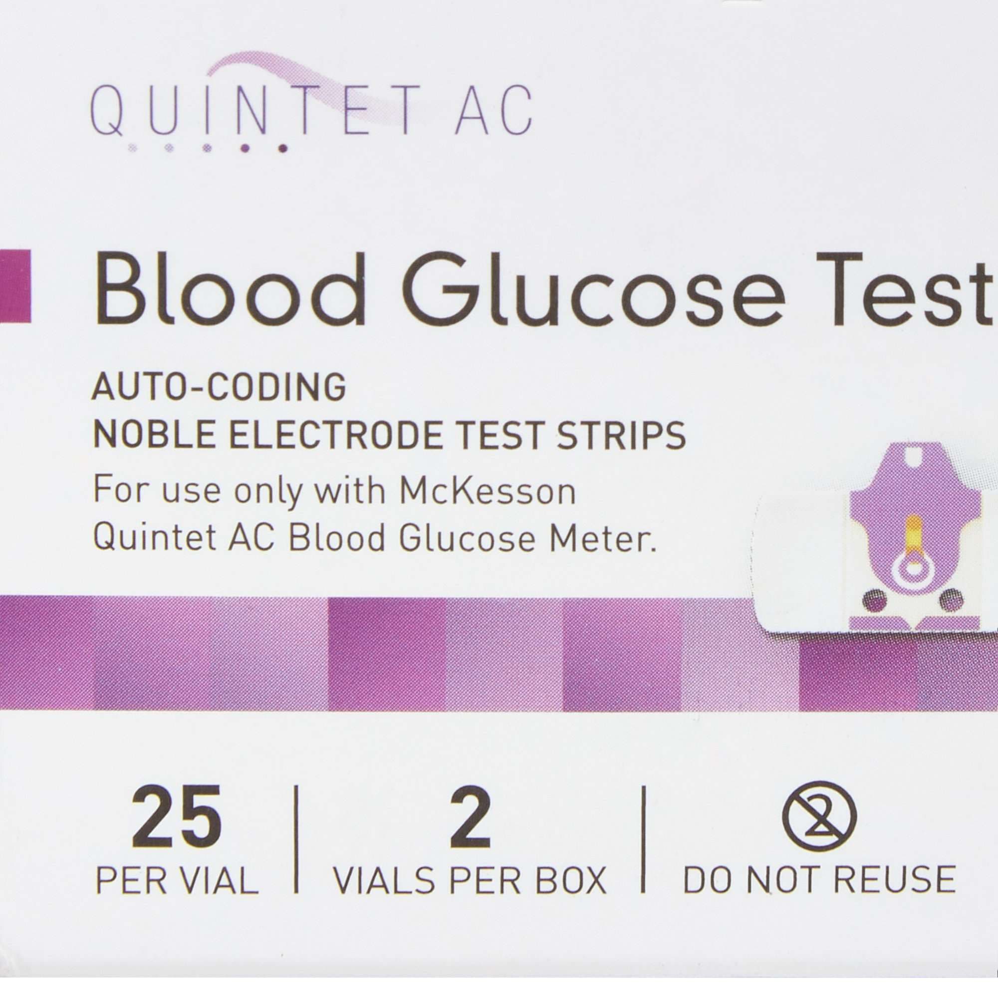 McKesson QUINTET AC Blood Glucose Test Strips - Image 6