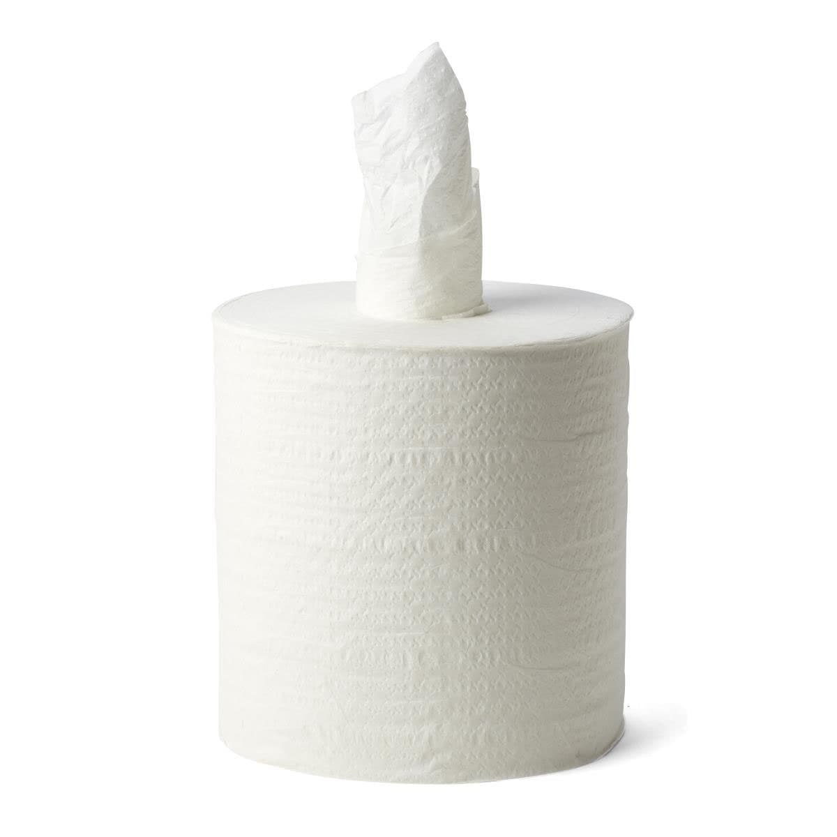 Medline Centerpull Paper Towel Roll, White - Case of 6 - Image 1