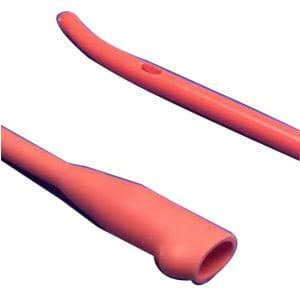 Dover Hydrophilic Coating Red Rubber Catheter with Coude Tip