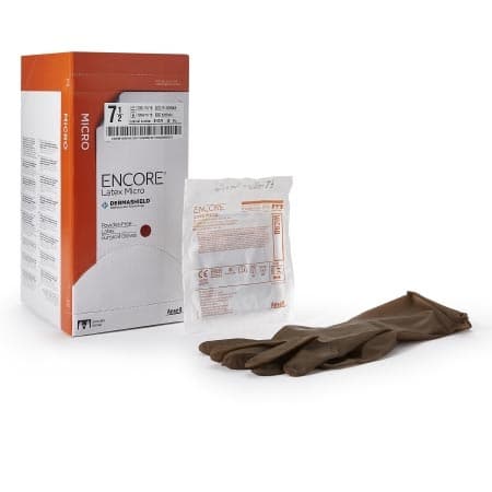 Ansell Encore Latex Micro Surgical Gloves - Image 1