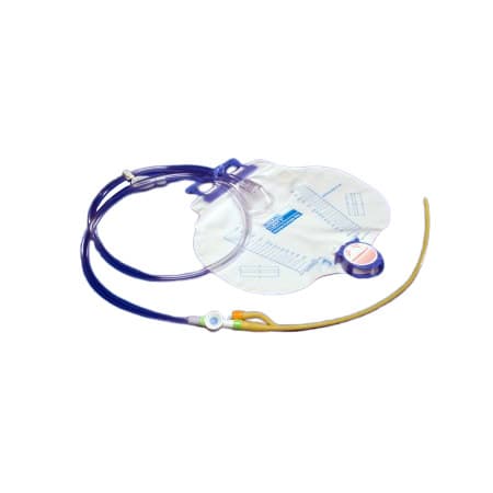 Dover Standard Add-A-Foley Drainage Bag Trays Includes PVP solution - Image 2