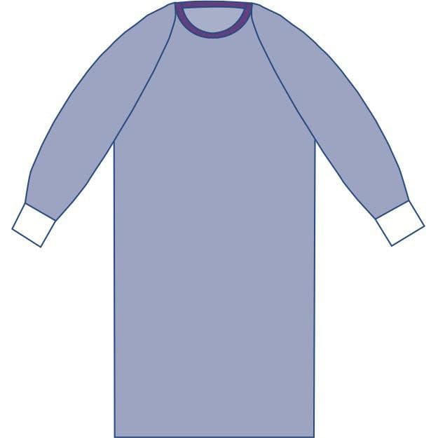 Medline Sirus Nonreinforced Gown with Raglan Sleeves - Image 2